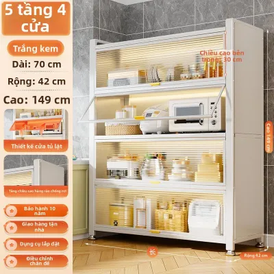 Tủ Lưu Trữ Bếp Chống Bụi Đa Năng