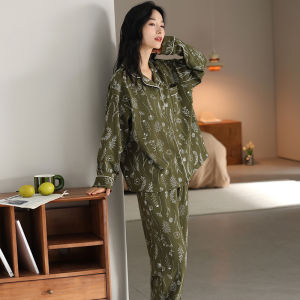 MiiOW | Premium Cotton Long Sleeve Sleepwear Set for Women