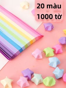 Dải Giấy Gấp Hình Ngôi Sao Deli 1000 Tờ Chất Liệu Giấy Nghệ Thuật Thủ Công Cho Trẻ Em Quà Tặng Sinh Nhật Cho Học Sinh