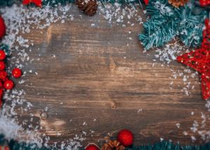 Scented Candle in a Tin with Bamboo Lid
