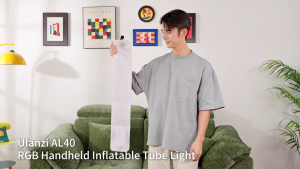 Ulanzi AL40 40W RGB WW Handheld Inflatable Air Tube Camera Video Light (L203)