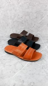 Mletre Sandal Slide Kulit & Sandal Selop Kulit Sapi (M18)