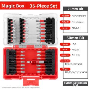 XINGONG | Magnetic Slotted Phillips Dual-Head Non-Slip High Hardness Screwdriver Bits
