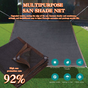 Anti UV 92% Sunshade Net Black Outdoor Garden Net Farm Net Greenhouse Net Sunscreen Sunblock Shade Cloth Net