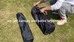 waterproof tarp for camping canopy tent cover Awning tools outdoor sunshade canopy for beach/ travel (3x3M)