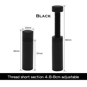 ITX Small Case GPU Holder Anti-bending Bracket Jack Support Frame All-aluminum Metal Magnetic Bottom