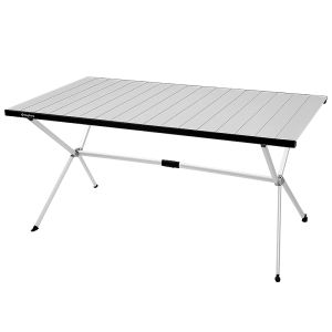 Kingcamp | Outdoor Large Aluminum Lightweight Folding Table and Chair Set