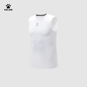 Kelme | Tight Breathing Elastic Mens Sleeveless Fitness T-shirt