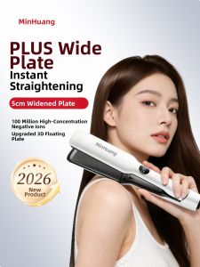 MinHuang | Ionic Straightener and Curler Professional Salon Use