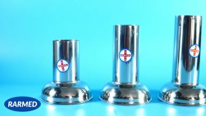 Ống cắm Pen Kéo Dao Kim tiêm đựng dụng cụ phẩu thuật Inox VITA MEDICAL - Dày Nhiều cỡ
