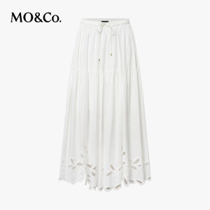 MO&Co. | New Norman Style Linen Skirt