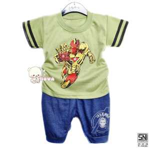 JOVA BAJU BAYI LAKI-LAKI & SETELAN ANAK COWO LUCU 6-12 BULAN
