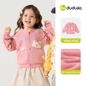 DUDUJIA | Áo Len Gió Cho Bé Hình Hoạt Hình