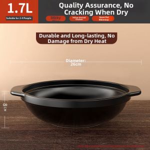 Durable Thermal Shock Resistant Ceramic Pot