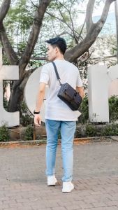 Tas Selempang Pria Sling Bag Clutch Bag Pria Slempang Pria Import Slingbag Waterproof