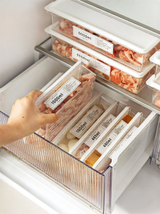 MODERN SWEETHOME | Food-Grade Freezer Meat Vegetables Storage Box