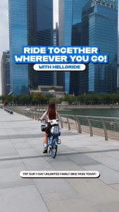 [HelloRide] Family Bicycle 30-Day Unlimited Pass