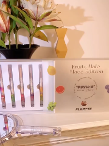 FLORTTE Highlighter Eyeshadow Pen Silkworm Sunset Place Edition