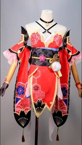 Honkai Star Rail Sparkle Cosplay Costume Full Set Mask Wig Women Role Play Outfit Halloween Carnival Dress