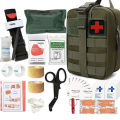 Survival First Aid Kit Full Set Outdoor Gear Emergency Kits Trauma Bag Camping Equipment Supplies Emergency IFAK Adventures Bag. 