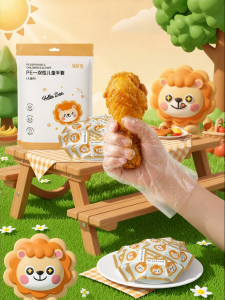 HENGPIN | Food-grade Thick Wear-resistant Disposable Gloves for Kids