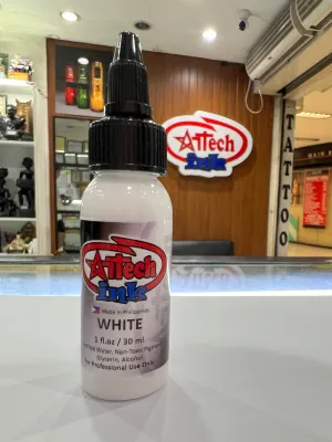 ARTECH INK TATTOO 1ONZ / 30ML [BLACK TRIPLE BLACK SOLID WHITE WHITE]