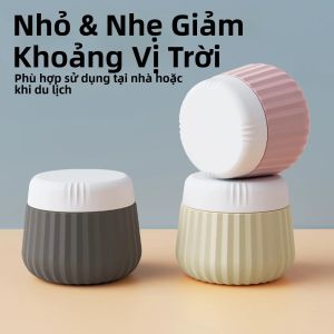 Hộp Đựng Kem Silicon 4 Gói Hộp Đựng Đồ Vệ Sinh Cá Nhân Chống Rò Rỉ Có Túi Trong Suốt Được TSA Phê Duyệt Để Đựng Mỹ Phẩm Kem Dưỡng Da Mặt Và Tay Phụ Kiện Du Lịch