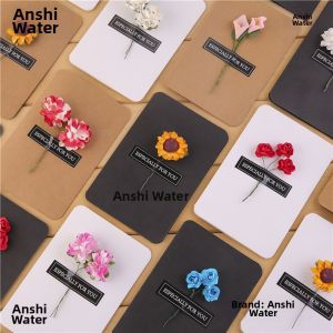Handmade Dry Flower Greeting Card