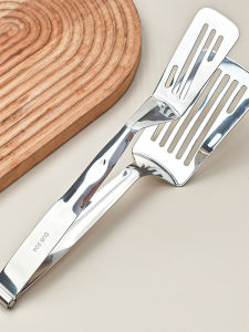 Thickened 304 Stainless Steel Frying Shovel for Home Use Pancake Fish Steak Shovel Extended Grill Steak Clamp Kitchen Tools