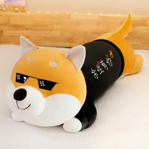 QIAOSHANG | Large Plush Teddy Bear Husky Toy Bed Pillow