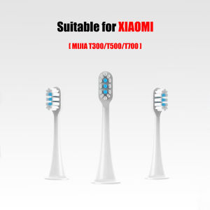 4PCS Replacement Brush Heads For XIAOMI MIJIA T300/T500/T700 Sonic Electric Tooth Vacuum Package Nozzles Soft DuPont Caps Bristle Brush