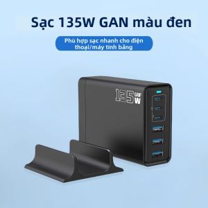 NUOMEIDA | Đế Sạc Bàn Đa Năng GaN Công Suất Cao 200W