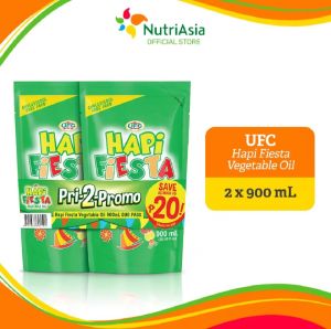 Vegetable Oil 900ml x 2pack UFC Fiesta