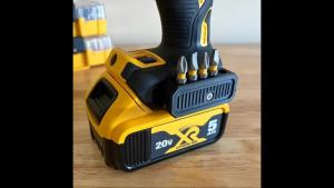 2Pcs a Holder & Organizer for Dewalt 12V/20V Drill Bits and Hex Bits Capable of Storing 10pcs of 1/4-inch Hex Bits