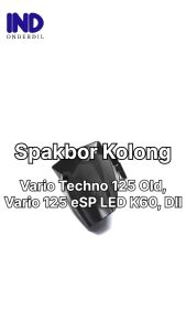 Spakbor Kolong Honda Vario 125-150 New LED 2015 2016 2017 2018 2019 2020 2021 2022 Hitam Techno Old Lama Slebor Hugger Spakboard Spak Bor Board CVT K59 K59J K60 K60R