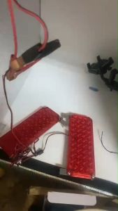 ไฟฉุกเฉินไฟไซเรน LED 42จุด 2ช่อ รุ่น18H อเนกประสงค์ สเต็ปกระพริบอัตโนมัติ เลือกสีได้เลย 12V-24V