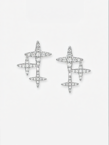 HEFANG Jewelry | Elegant Light Luxury Star Earrings