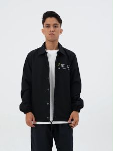 Moutley Jaket Pria Coach Jacket Regular Fit Steal Moments M181224
