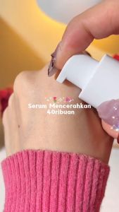 GLAD2GLOW Pomegranate Niacinamide Power Bright White Serum Wajah 17ml