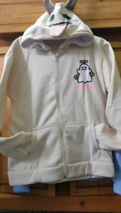 Áo Khoác Ma Dơi Có Sừng Lưỡi Khoá Kéo Thun Nỉ Len Tay Dài - Kiểu Áo Hoodie Zip Jacket Chống Nắng Nam Nữ  -Top Đen  Xám