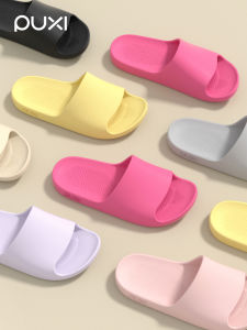 รองเท้าแตะพื้นยาง EVA สำหรับใส่ในบ้าน ฤดูร้อน 2025 รองเท้าแตะแบบสวมส้นแบนแบบลำลองสำหรับผู้ชายและผู้หญิงที่ทนทานต่อการสึกหรอ