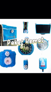Paket Hemat 8in1(GALON KARAKTER KULKAS.KIPAS.JAMTV.MAGICOMHANDLE. DAN SARUNG REMOT)