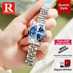 RUIZHIYUAN | Luxury New Women Watch Waterproof Mechanical
