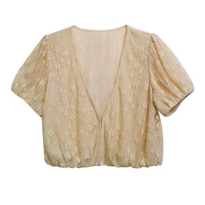 GOSSIP.D | Summer Lace Short Sleeve Thin Outerwear Womens Black Top Short Coat Cardigan Style Original Design Loose Fit Gossiped D