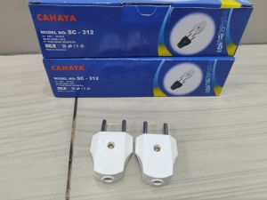 STEKER LISTRIK / COLOKAN LISTRIK GEPENG CAHAYA 312