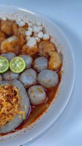 [KEMASAN BARU] 1 Bungkus Baso Aci Ayam Suwir Pedas Hotpot Instan