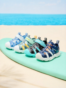 Qiaodan | Infant Summer Beach Sandals Soft Sole Enclosed