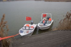 Aluminum Alloy Fast Boat Lifesaving Patrol Boat Fishing Yacht Inflatable Kayak Surfing Sports Outdoor Travel Watercraft