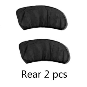 2/4PCS Car Sunshade Anti-mosquito Car Window Mesh Screen Window Sunscreen Privacy Car Sunshade Block Mesh Screen