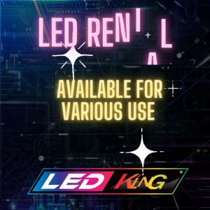 LED Rental Cabinet Series 10x20 Feet + LCD Standee 55" - One Day Rental Led Screen Cabinet For Sale Display Cabinet Lighting - Lazada